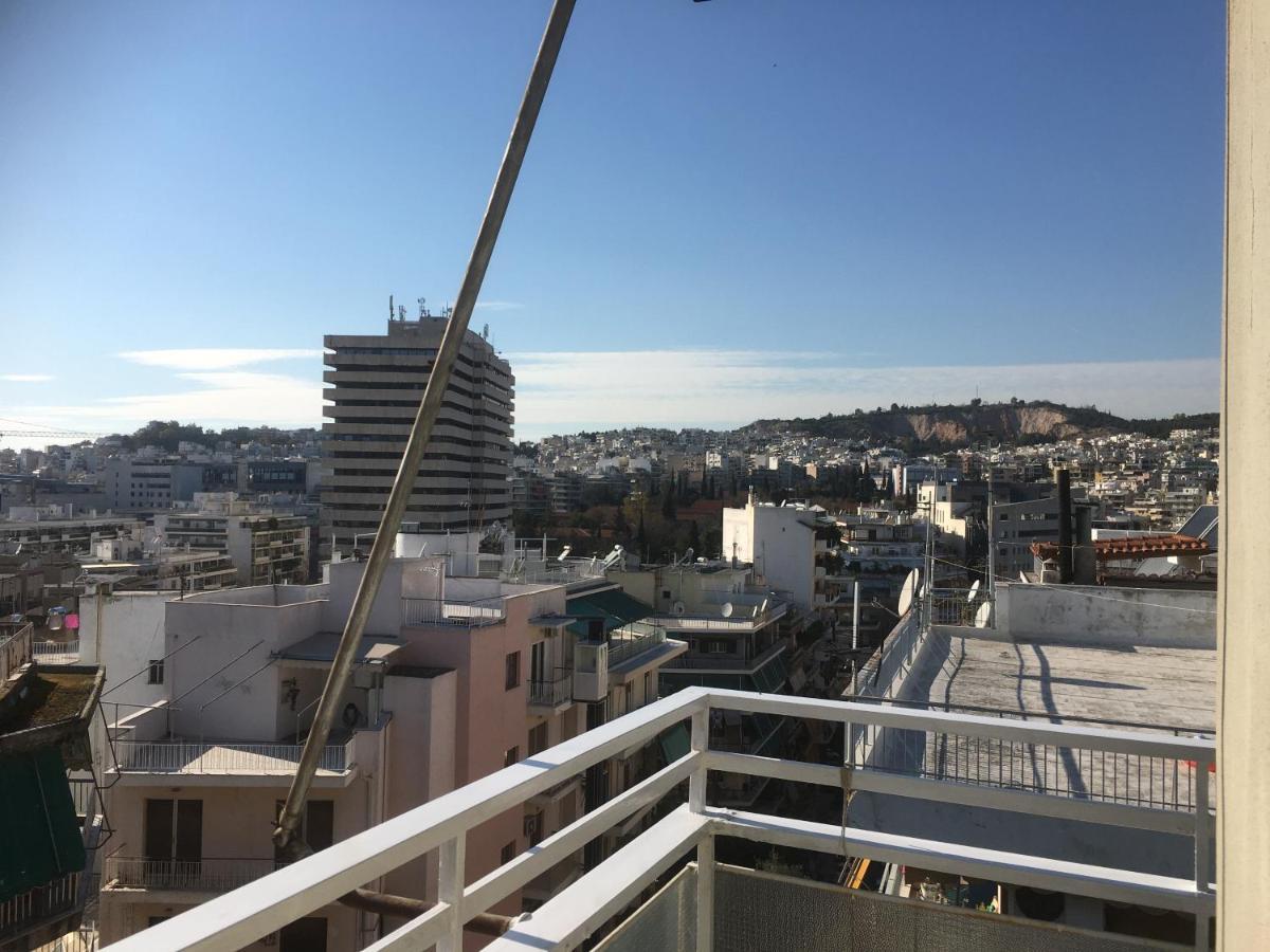 Cozy Apartment Near Metro-Athens View Esterno foto
